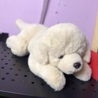 Fao Schwarz Golden Labrador Retriever Plush Stuffed Animal 9-inch Nwt