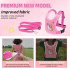 Safety Walking Harness With Leash For Autism Special Needs Adhd asd Girls Age   