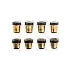 Black Poly Front End Suspension Bushings Set 1958 - 1964 Chevrolet Full Size