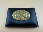 Vintage Spanish Damascene Telephone Address Book A-z Index Oval Patch