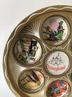 Vintage 1960s Disneyland Metal Souvenir Drink Tray - Original Price Tag