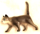 4 Vtg Hagen-renaker Figures Walking Cat  3078 Climbing Siamese Orange Tabby Milk