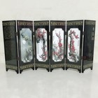 6-panel Room Divider Privacy Folding Screen Home Office Shoji Screen Room Parts