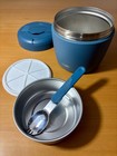 Soup Thermo For Hot Food Adults 32oz Lunch Containers Wide Mouth M Blue