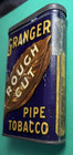 Vintage Granger Rough Cut Rare Early Pocket Tin Liggett   Myers