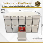 Graded Card Penthouse Storage Box System - Holds Graded Cards And Card Saver 1 s