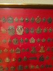 Rare Wwi Canadian Badge Collection  Numbered 127-202  Highly Collectible