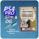Ps4 Pro  Slim   Og Internal 2tb Hard Drive W  Usb Os Option Playstation 4