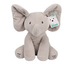 Baby Gund Flappy The Elephant Plush Toy 11  Sings Ears Hang Low Animated Talking
