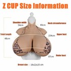 Imi Elegant Z Cup Silicone Breast Forms Crossdressers Breast Plate Drag Queen 