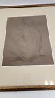 Douglas Riseborough Charcoal Figure Drawing Male Nude Original Sketch Drawing
