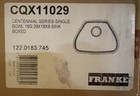 Franke Cqx11029 Centennial Series Single Bowl Undermount Sink - Stainless