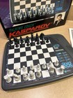 Saitek Talking Coach Kasparov Electronic Chess Set Missing 2 Pieces 