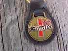 1968  68 Chevy Camaro Antique Gold Leather Key Fob Nos Hi-quality Key Holder
