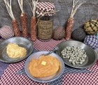 Realistic Faux Fake Food Sweet Potatoes Yams Primitive Farmhouse Display Prop