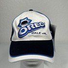 Dale Earnhardt Jr  Oreo 8 Nascar Racing Cap Mens Flex Stretch Fit White Blue Nwt