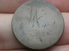 1864-1872 Two 2 Cent Piece- Civil War Type Coin- Unfinished Love Token 