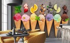 3d Fruit Ice Cream 177na Wallpaper Wall Murals Wall Paper Wall Print Mural Fay