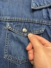 Vintage 1960s Montgomery Ward 101 Blanket Lined Denim Work Wear Jacket Size 42