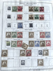 German Occupation Stamp Collection Sheets Early China
