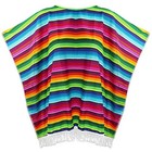 Mexican Serape Poncho Costume - Cinco De Mayo Mexican Fiesta Ponchos For