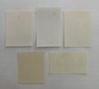 Nepal - Scott  357 - 358 - 359 - 360 - 362 - Lot Of 5 Stamps  - Mh