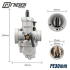 Nibbi Pe 30mm Pre-jetted Carburetor Carb For Honda 1986-2008 Helix 250 Cn250