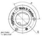 Rutgerson Deck Filler For Water  Cl038wat-tl