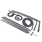 Set Of 9 Rubber Weatherstripping Seal Kit Fit For 1981-1988 Buick Regal