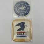 Vintage Us Post Office Department Patches Lot Of 2 Pony Express   Eagle Logo