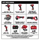 Milwaukee 3697-27 M18 Fuel 18v 7 Tool Cordless Lithium-ion Combo Kit