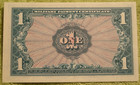 Series 611 One Dollar Military Payment Certificate Nice Crisp Cu