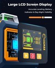 16 Lines Green Laser Level 4  360   Self Leveling  Side Lcd  Bluetooth App Remo   
