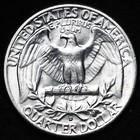 Uncirculated Unc Ms 1956-d Washington Silver Quarter Free Shipping