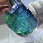 Rare Phantom Fluorite Cube Specimen Zonal Green Purple Okorusu  Namibia