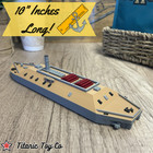 Css Louisiana Ironclad Model Ship - 10 Inch Civil War Replica - Confederate Navy