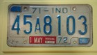 Lot Of 10 Mixed Roadkill Craft License Plates