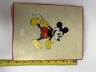 Vtg Mickey Mouse 3-piece Wooden Brush Set In Original Box W d e  Walt Disney B24