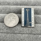 1962 Seattle World s Fair 4c Souvenir Usps Us Postal Service Stamp Pin Pinback