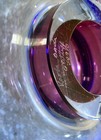 Vintage Kosta Boda  zoom  Pedestal Bowl Designed   Signed By Goran Warff  79910