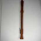 Whitehall Vintage Wood Recorder Flute Musical  Instrument 