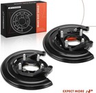 A-premium Rear Driver And Passenger Loaded Parking Brake Backing Plate Assemb   