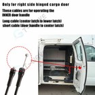 Right Side Hinged Door Latch Release Cable For 1992-2014 Ford E150 E250 E350 Van