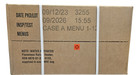 Authentic 2026 Inspection Mres - Case A  B Or Both  Military Meals Ready To Eat
