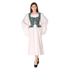Medieval Wench Pirate Renaissance Costume Reversible Peasant Brocade Bodice