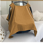 Mozah Baby Multi-use Cover  9-in-1 Car Seat Covers For Infant Organic Camel