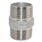 1  1 Inch In Male Pipe Fitting Hex Nipple Npt Stainless Steel Ss304 Connector