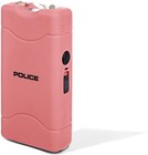 Police Stun Gun Flashlight Rechargeable For Self Defense Mini 800-380 Pink