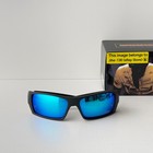 Oakley Gascan Polarized Sunglasses Oo9014 Matte Black prizm Deep Water H2o