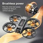 S156 Rc Drone With 4k Hd Three Camera Fpv Foldable Quadcopter   Battery Usa